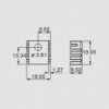 Hladnjak za TO220 19x19x9,5mm crni - HLATO220SK235S