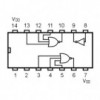 Dual 3-input NOR Gate plus inverter - IC4000