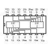 IC Dual D Flip-Flop  - IC4013