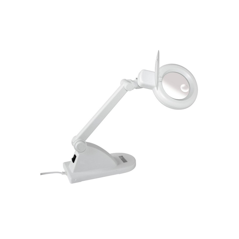 Stona lampa sa lupom 90mm, fluo cev 115mm/12W - ALLU2
