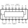 IC Dual 4-Channel Analog Multi/ Demultiplexers - IC4052SMD