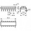 IC Quad 2-Input NAND Gate (open collector) DIP14 - IC74LS03