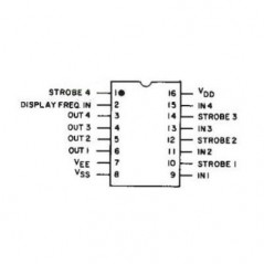 4-Segment Liquid-Crystal Display Driver
