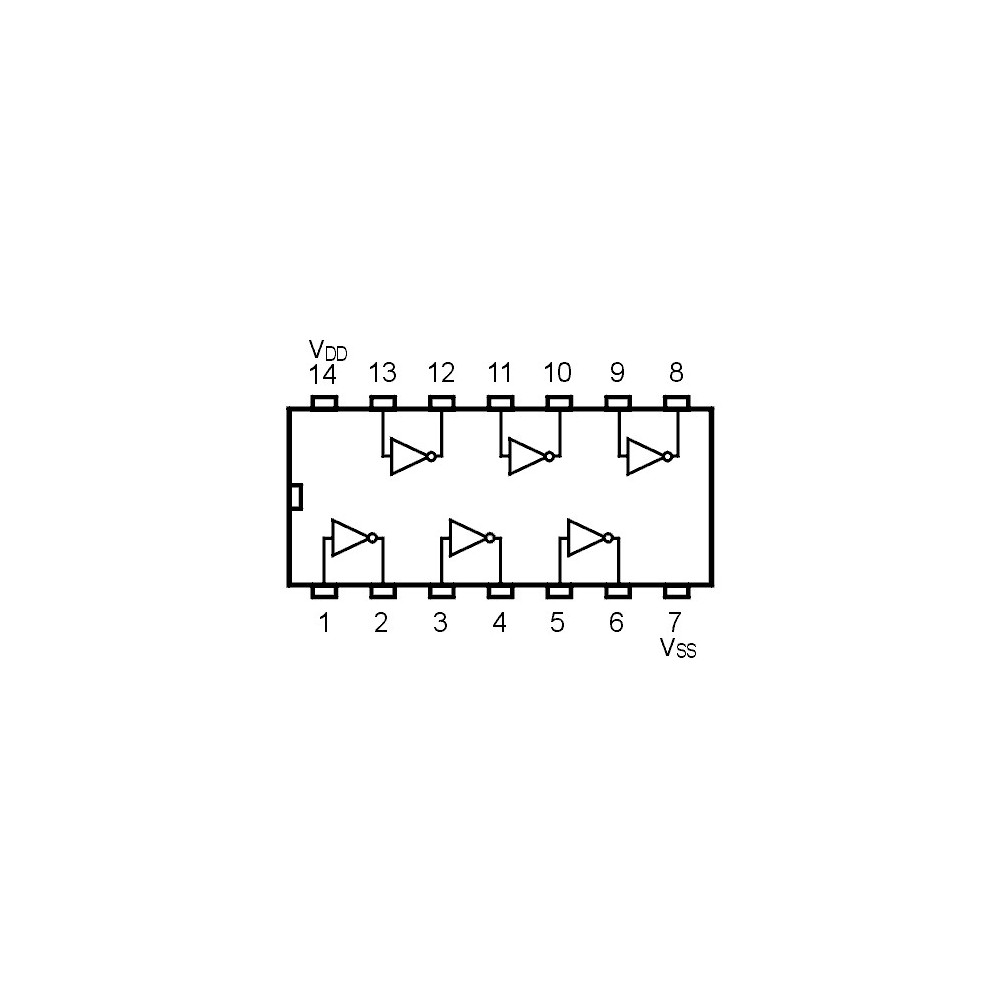 IC Inverter Circuits - IC4069