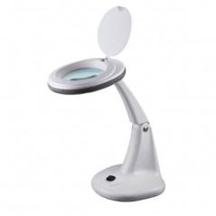 Stona lampa sa lupom 3D, led dioda