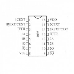 IC Dual Monostable Multivibr