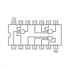 IC triple 3-input AND gate