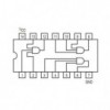 IC triple 3-input AND gate - IC74HC11