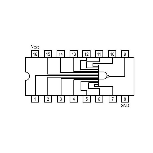 IC 13-Input NAND Gate - IC74HC133