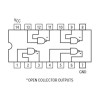 IC Quad 2-Input NAND Gate DIP14 - IC74HCT03