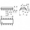 IC Quad 2-Input NAND gate SO14 - IC74HCT03SMD