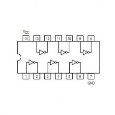 IC Hex Inverter SO14