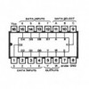 IC 8 Channel Multiplexer - IC74HC151-SMD
