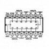 IC quad 2-in data selector/multiplexer inverting - IC74HCT158