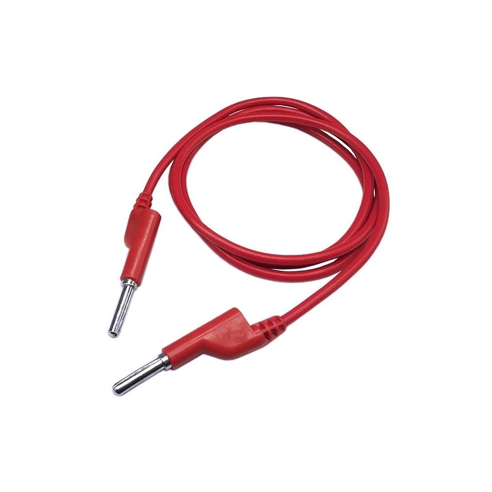Merni kablovi PVC crveni 1m ut.4mm - ALMKP-CR