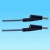 Merni kablovi Silikon. crni 1m ut.4mm - ALMKS-CN