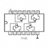 IC Quad 3Stat Buffer DIP14 - IC74HCT125