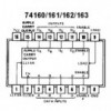 IC synchrouns 4-bit binary counter - IC74HCT161