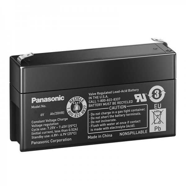 Akumulator 6V 3.4Ah,133x34x60mm PANASONIC - AK6-3.4
