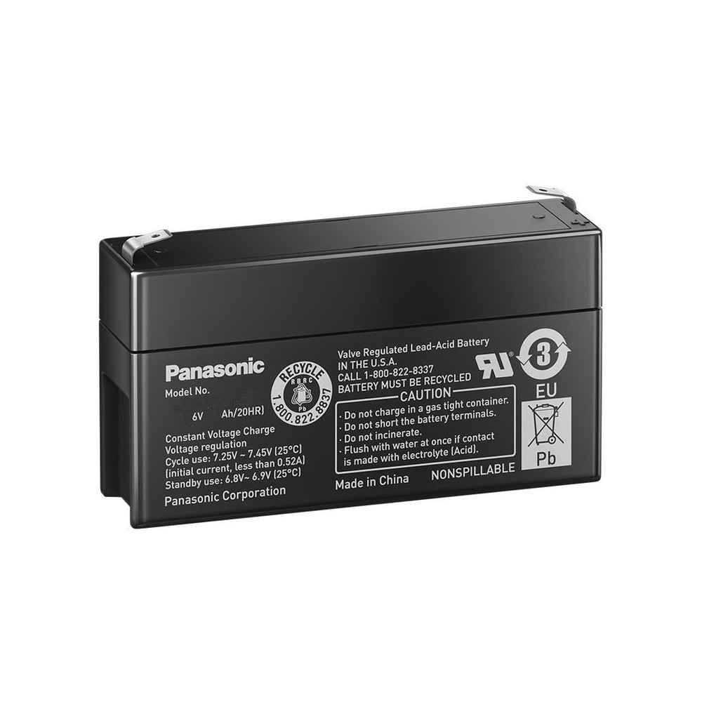 Akumulator 6V 3.4Ah,133x34x60mm PANASONIC - AK6-3.4