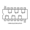 IC Hex Inveryter Open Coollect SO14 - IC74LS05SMD