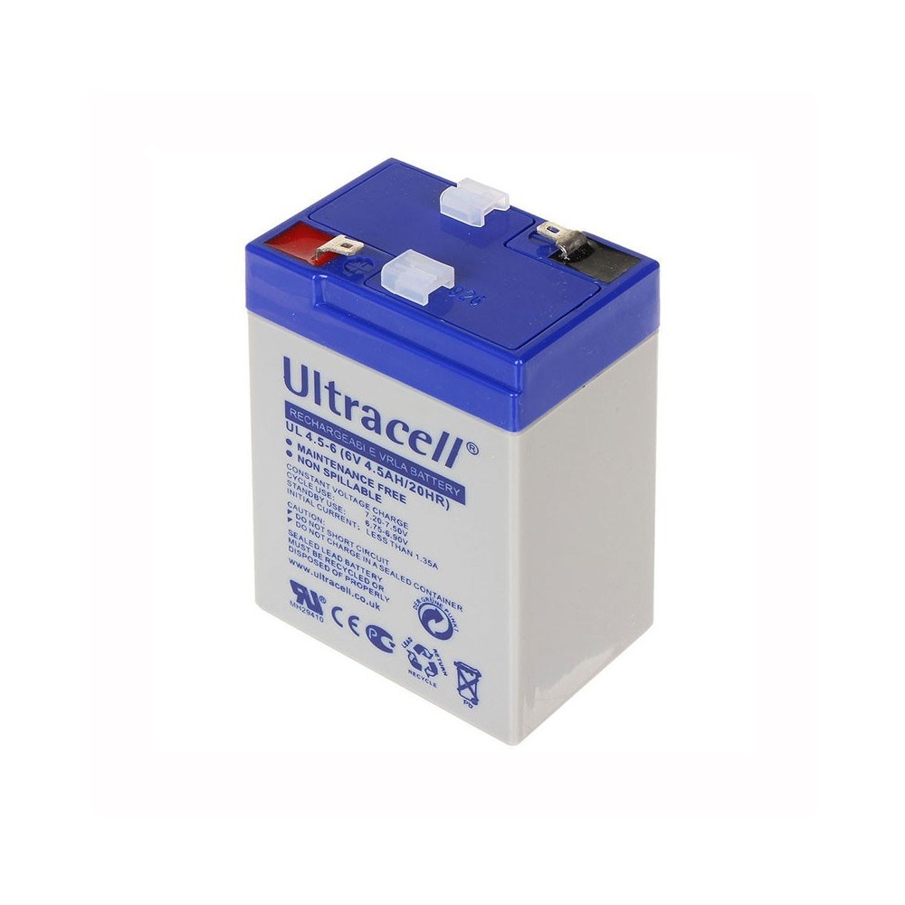 Akumulator 6V 4.5 Ah ULTRACELL 70x47x101mm - AK6-4.5
