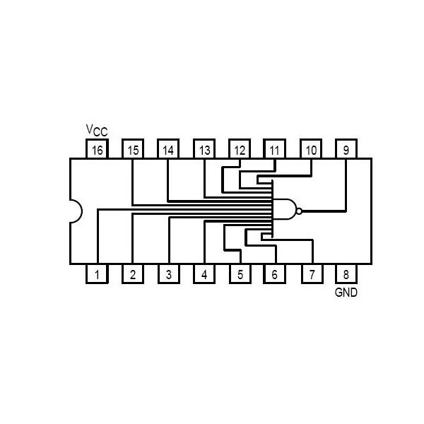IC 13-input NAND gate - IC74LS133