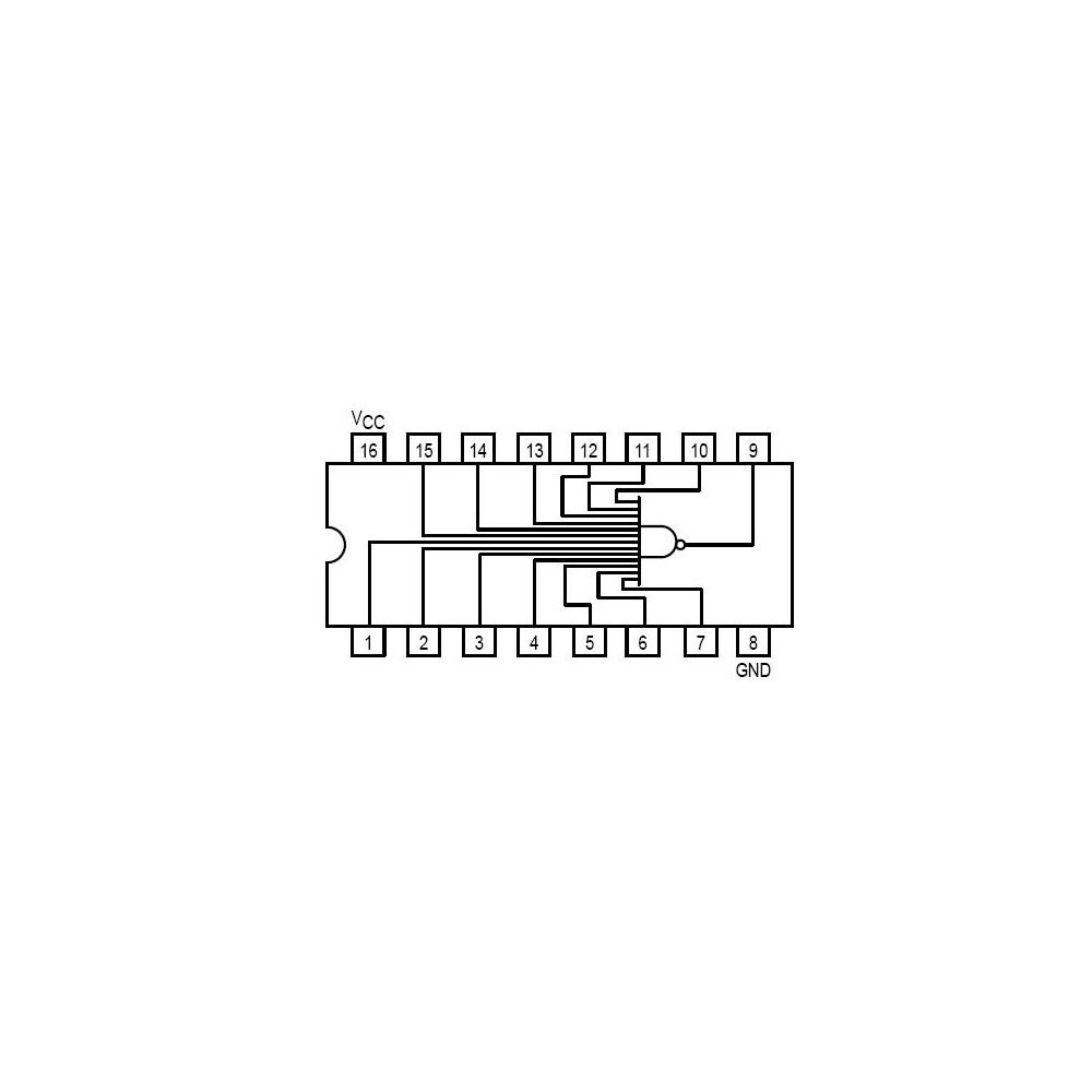 IC 13-input NAND gate - IC74LS133
