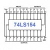 IC 4-line to 16-line decoder/demultiplexer - IC74LS154