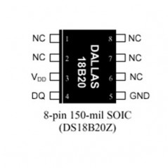 Dig.Therm.1-Wire +-0,5C SO8