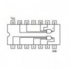 Dual 4-input nand gate - IC74LS22