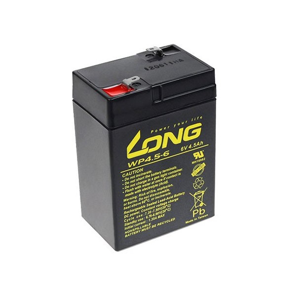Akumulator 6V  5Ah LONG 70x48x101 - AK6-5