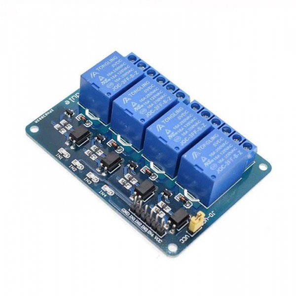 Arduino relejni modul x4, 5V - ARD-RELM4