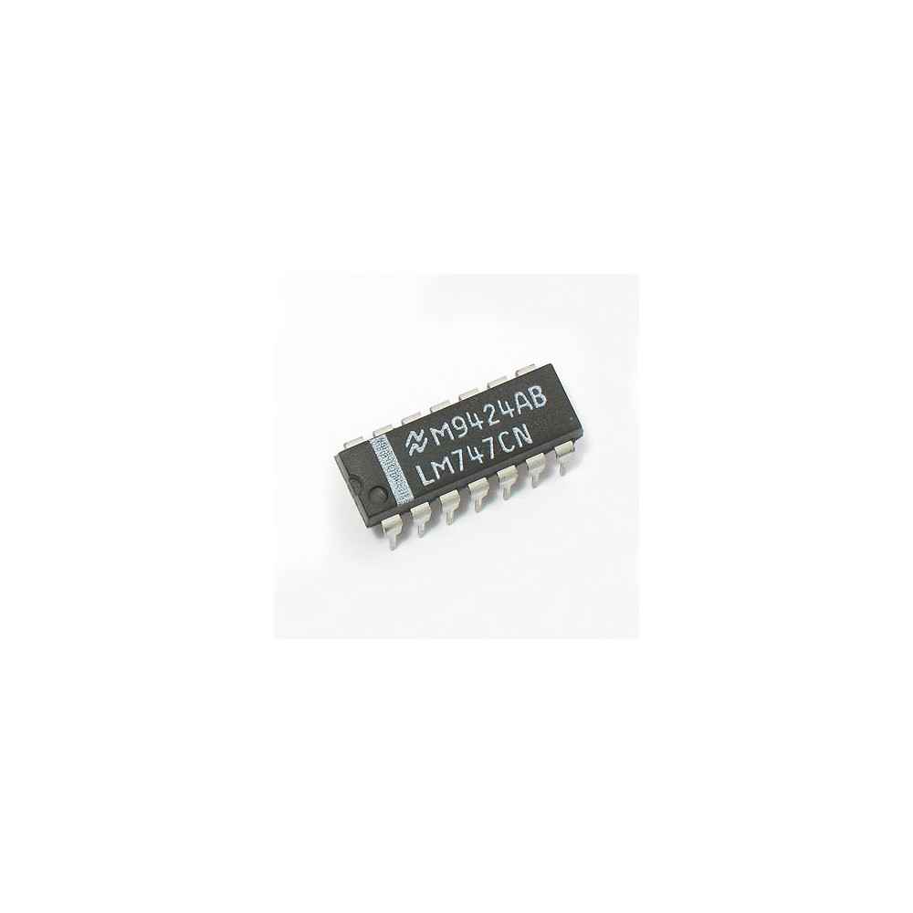 IC 2XOp-Amp +-18V DIP14 - ICLM747CN