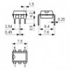IC DC motor speed ctrl.,Ucc=1.8..10V DIP6 - ICLA5527