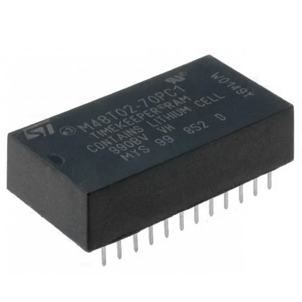 RealTime Clock 5V (2KX8) 70nS DIP24 - ICM48T02-70PC1