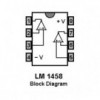 IC 2XOp-Amp +-18V SO8 - ICLM1458SMD
