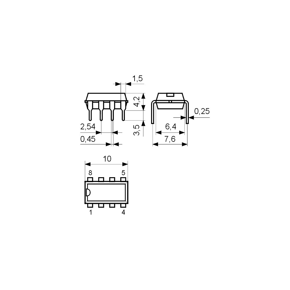 IC-OP +-22V DIP8 - ICNE531