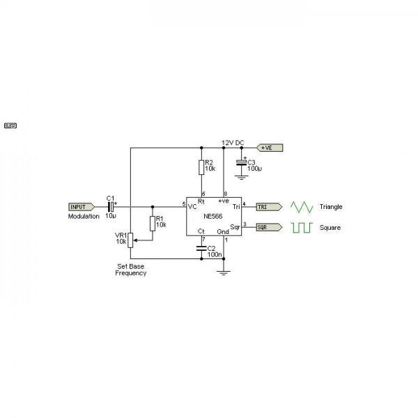  Function generator DIP8 - ICNE566N