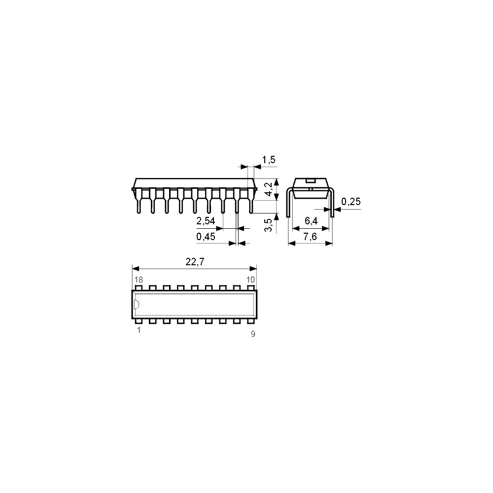IC FLT-Tr. DIP18 - ICNE594