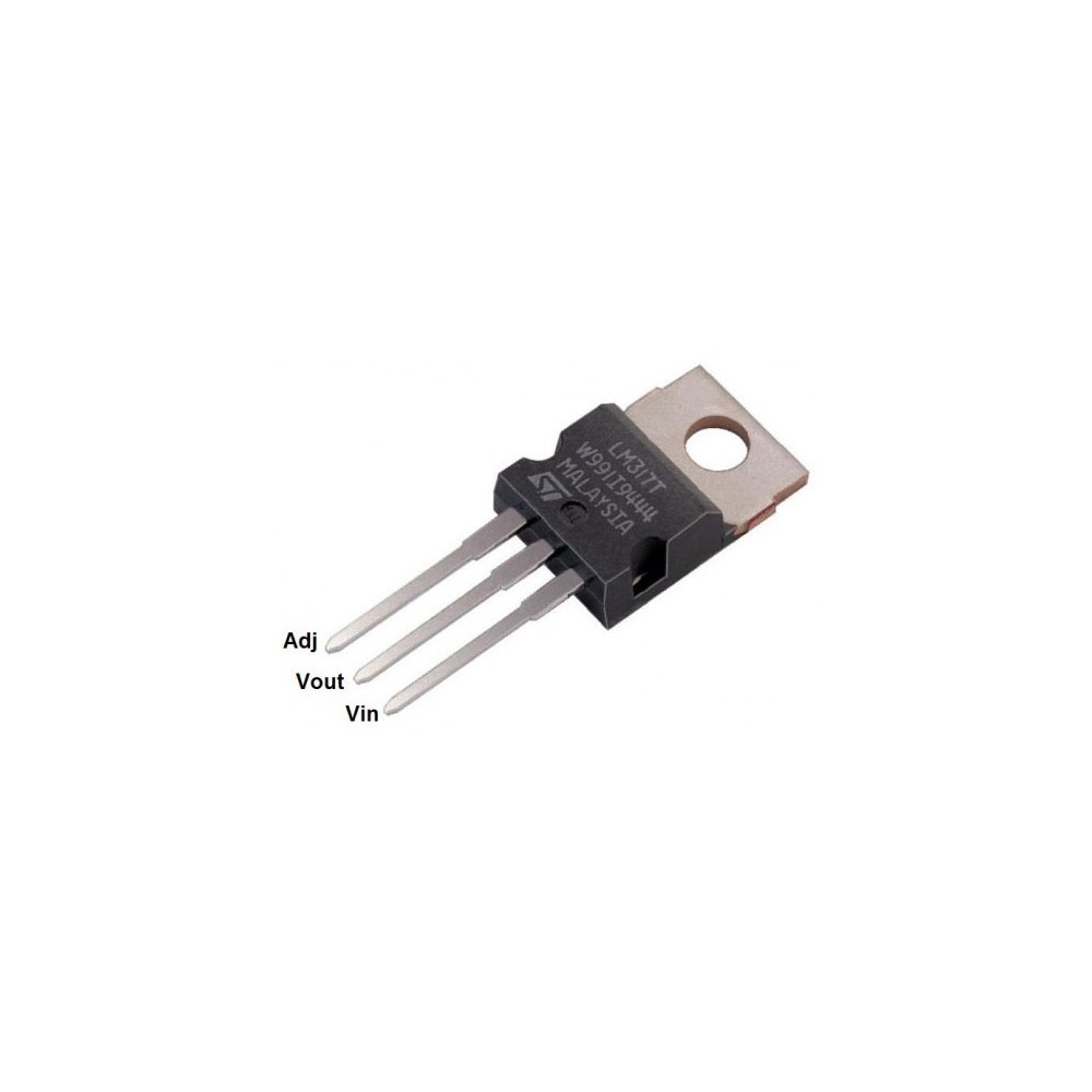 IC U-Reg.1,2-37V 1,5A TO220 - ICLM317T
