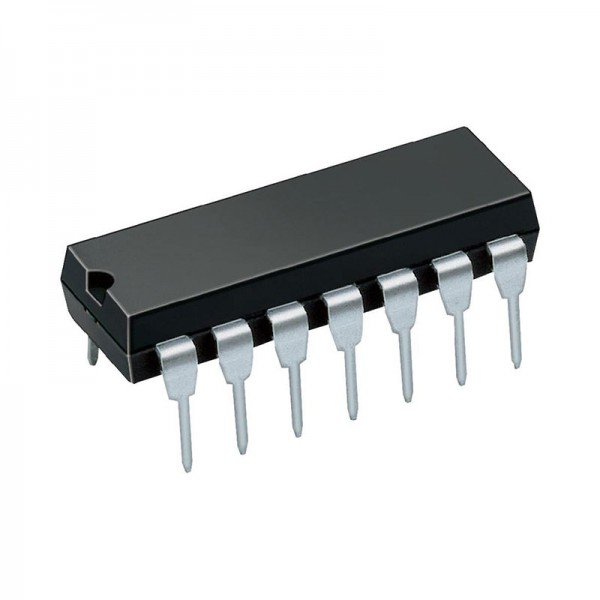 IC 4xLine receiver f. RS232 DIP14 - ICSN75189