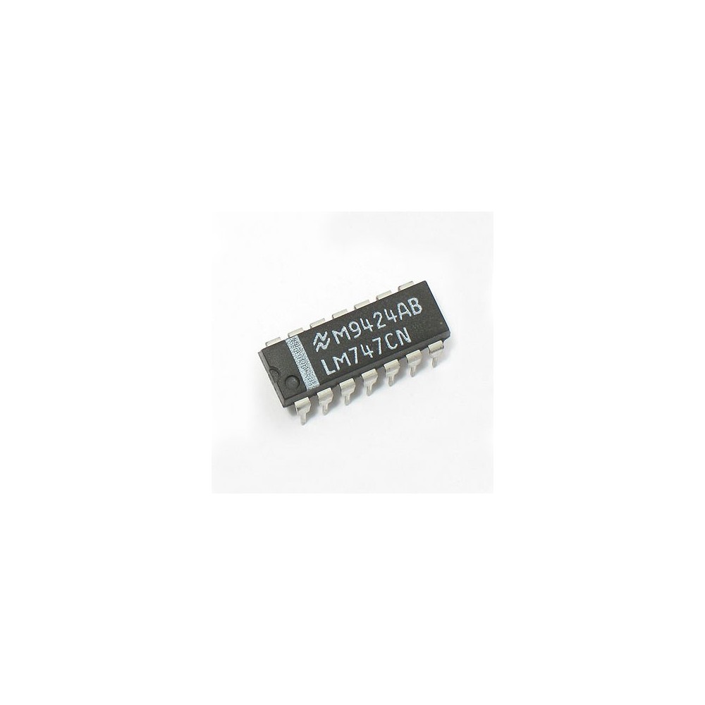 IC 2XOp-Amp +-18V DIP14 - ICLM747CN