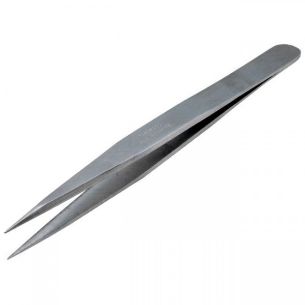 Pinceta Erem EROP3CSA 108mm metalna, ravna - ALPIGT012