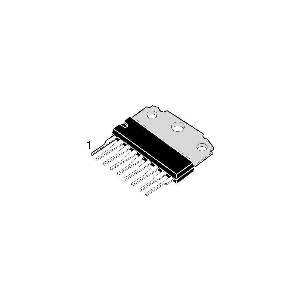 IC TV SMPS-Controller impr. SIL9 - ICTDA4601