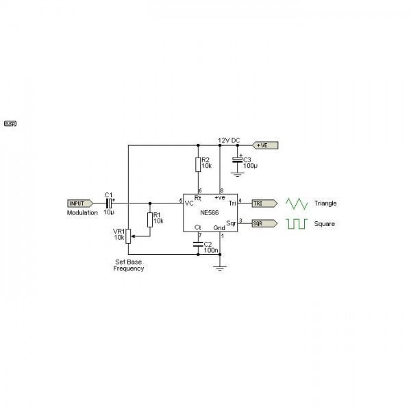  Function generator DIP8 - ICNE566N