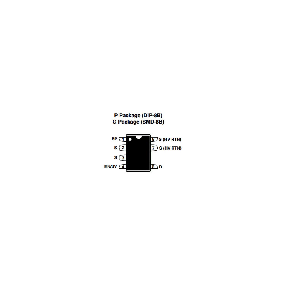 Off-Line Switcher LP 23W SOL8 - ICTNY268G