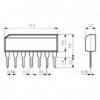 IC TV-Ton-ZF FM-ZF Ucc=2..15V SIP7 - ICTA7060