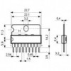 IC FM-Tuner AFC Ucc=2..6V SIP9 - ICTA7335P