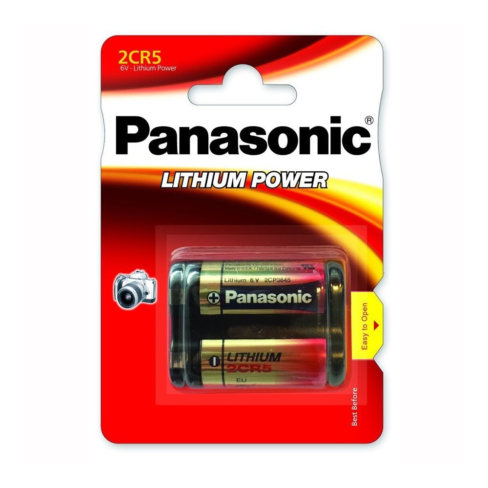Baterija Panasonic 2CR5 6V Lithium - BATLI2CR5